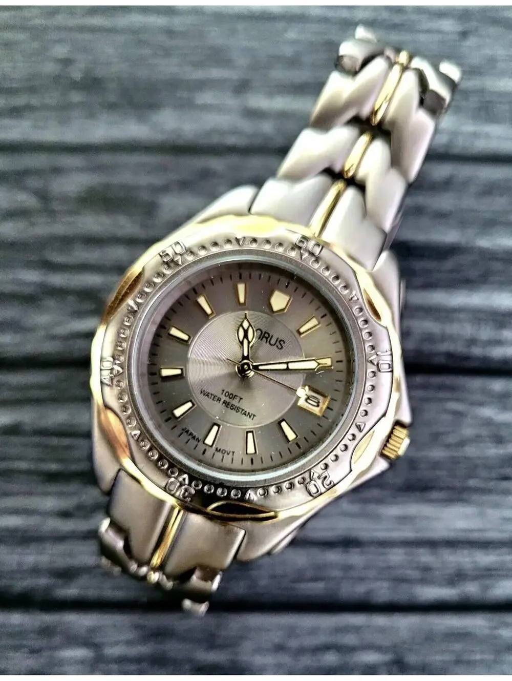 Rare Collectable Vintage Benrus‎ Mens Dive Dress Watch 40mm